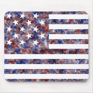 15 Sterren Us Vlag Muismat