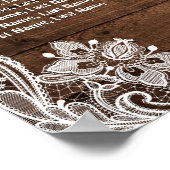 15 Tabellen bijtende tekenreekslampjes Poster (Hoek)