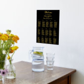 15 Tafel eenvoudige elegante bruiloft zitkaart Folie Afdrukken (Laag (Keuken))