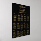 15 Tafel eenvoudige elegante bruiloft zitkaart Folie Afdrukken (Laagn)