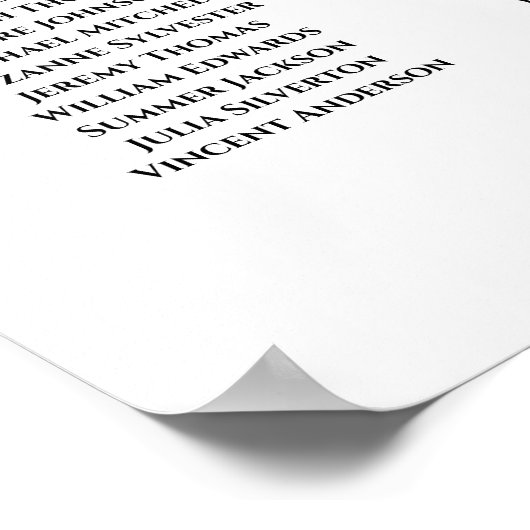 15 Tafellavender Rozen Boho Wedding Seating Chart Poster (Hoek)