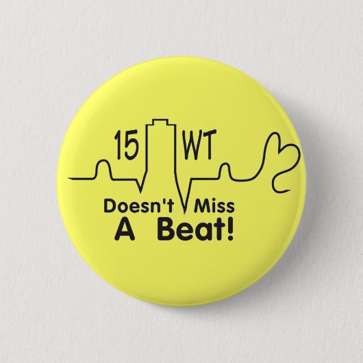 15 tower ronde button 5,7 cm (Voorkant)