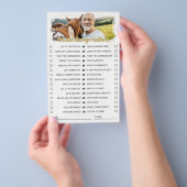 15 Vragen Zou Je Liever Pensioen Spel Flyer (Hand)