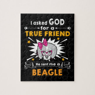 15 Vroeg God ware vriend een Beagle Legpuzzel