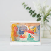 15 watercolor postcards show 2012 briefkaart (Staand voorkant)