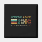 15 Years Old Legend Since 2010 15th Birthday  Magneet (Voorkant)