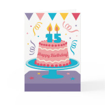 15e Birthday Cake