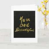 **15e BIRTHDAY & U BEELD** Kaart (Gele Bloem)