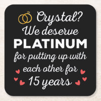 15e bruiloft Jubileum I - Crystal Funny Couple