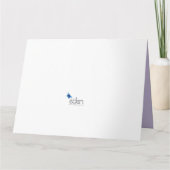 15e bruiloft Jubileum kristal hart Kaart (Achterkant)