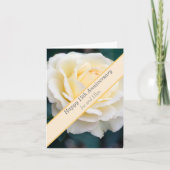 15e bruiloft Jubileum, Roos Kaart (Voorkant)