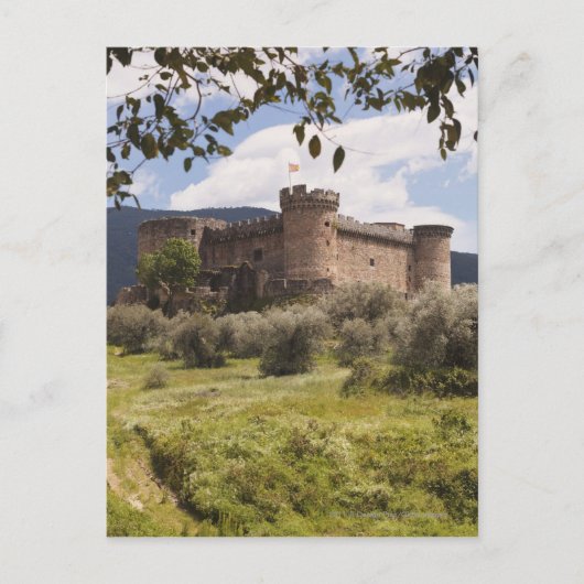 15e eeuw kasteel van de hertog van Alburquerque Briefkaart (Voorkant)