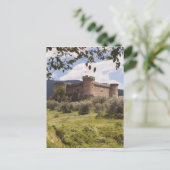 15e eeuw kasteel van de hertog van Alburquerque Briefkaart (Staand voorkant)
