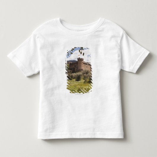 15e eeuw kasteel van de hertog van Alburquerque Kinder Shirts (Voorkant)