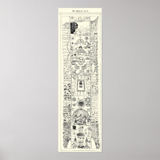 15e eeuw - Masonic Kirk Wall Scroll Poster (Voorkant)