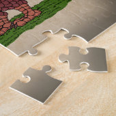 15e eeuw Saint George en de Draak Legpuzzel (Zijkant)