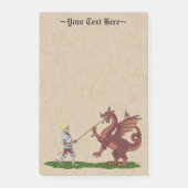 15e eeuw Saint George en de Draak Post-it® Notes (Voorkant)