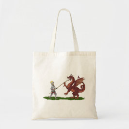 15e eeuw Saint George en de Draak Tote Bag