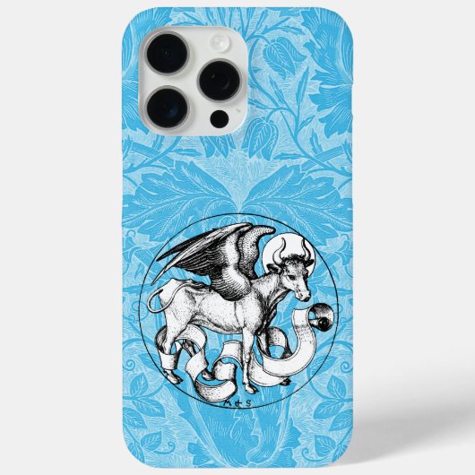 15e eeuw St Luke's Emblem Gevleugelde stier Case-Mate iPhone Case (Achterkant)