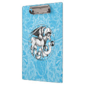 15e eeuw St Luke's Emblem Gevleugelde stier Klembord (Links)