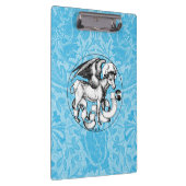 15e eeuw St Luke's Emblem Gevleugelde stier Klembord (Rechts)