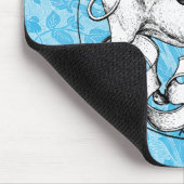 15e eeuw St Luke's Emblem Gevleugelde stier Muismat (Hoek)