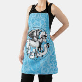 15e eeuw St Luke's Emblem Gevleugelde stier Schort (Insitu)