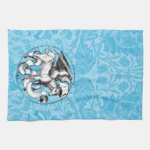 15e eeuw St Luke's Emblem Gevleugelde stier Theedoek (Horizontaal)