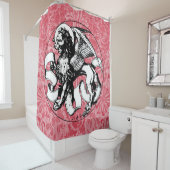 15e eeuw St Mark's Embleem gevleugelde leeuw Douchegordijn (In situ)