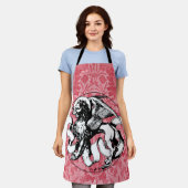 15e eeuw St Mark's Embleem gevleugelde leeuw Schort (Gedragen)