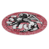 15e eeuw St Mark's Embleem gevleugelde leeuw Snijplank (Hoek)