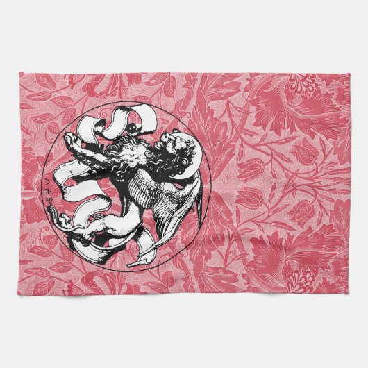 15e eeuw St Mark's Embleem gevleugelde leeuw Theedoek (Horizontaal)