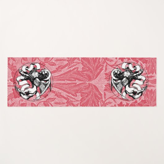 15e eeuw St Mark's Embleem gevleugelde leeuw Yogamat (Voorkant (horizontaal))