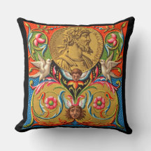 15e-eeuwse druk Caesarvogels bloemen enz.