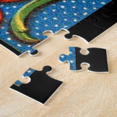 15e-eeuwse druk Caesarvogels bloemen enz. Legpuzzel (Zijkant)