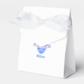 15e jaar traditionele kristalbruiloft bedankdoosjes (Voorkant Zijde)