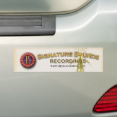15e Jubileum Bumpersticker (Op auto)