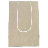 15e Jubileum doorsnede Gemiddelde Gift Bag Medium Cadeauzakje (Achterkant)