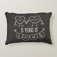 15e Jubileum Gift Chalk Hearts