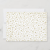 15e Jubileum met foto - Gold White Kaart (Achterkant)