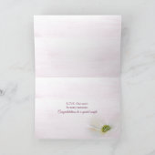 15e Jubileum Ribbon Heart Kaart (Binnen)