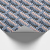 15e Jubileum van coördinaten Cadeaupapier (Hoek)