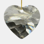 15e Jubileum van de bruiloft, de verjaardag van Cr Keramisch Ornament (Achterkant)