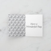 15e Jubileum voor bruiloft, kristal Kaart (Binnen)