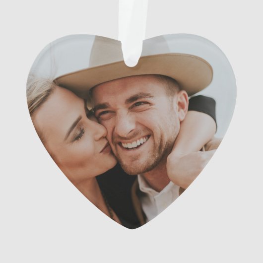 15e Jubileum voor bruiloft Ruby Diamonds Keepslag Ornament (achterkant)