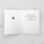 15e Jubileum voor werknemers,  zwart Kaart (Binnen)