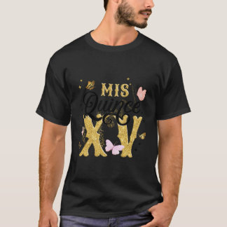 15e mis Quince Anos XV 15 T-shirt