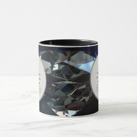 15e Priesterwijding Jubileum Kristal - ELKE GEESTE Mok (Midden)