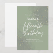 15e uitnodiging (Voorkant / Achterkant)