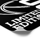 15e verjaardag Basketbal Limited Edition 2008 1 Poster (Hoek)
